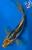 12" "Sapphire" Kumonryu Butterfly Koi #J5144(Q5)