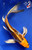 9" "Fire Opal" Kujaku Butterfly Koi #J61235(P13)