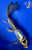 11" "Aquamarine" Kumonryu Butterfly Koi #J871(Q6)