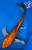 14" "Bronco" Doitsu Kin Matsuba Butterfly Koi #J8111(P3)