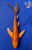 6.5" "Dahlia" Orenji Ogon Butterfly Koi #J8724(P8)