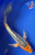 9" "Topaz" Kujaku Butterfly Koi #J82622(X42)