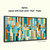 Mid Century Modern abstract "Walking in the forest" numbered limited edition giclee print