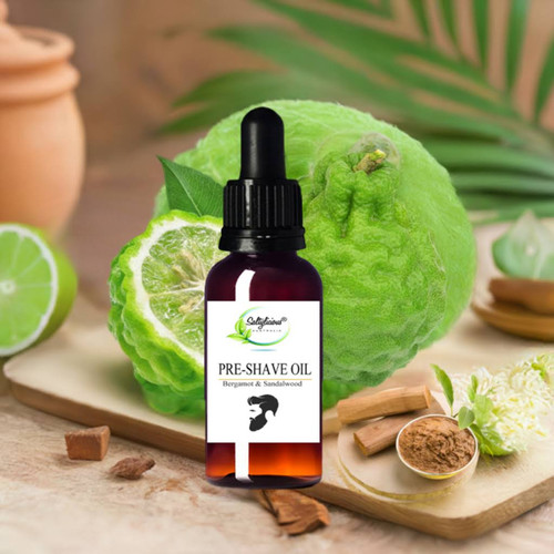 Bergamot & Sandalwood  Pre Shave Oil 