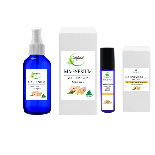 Magnesium Roll On & Spray  with Ginger Oil 