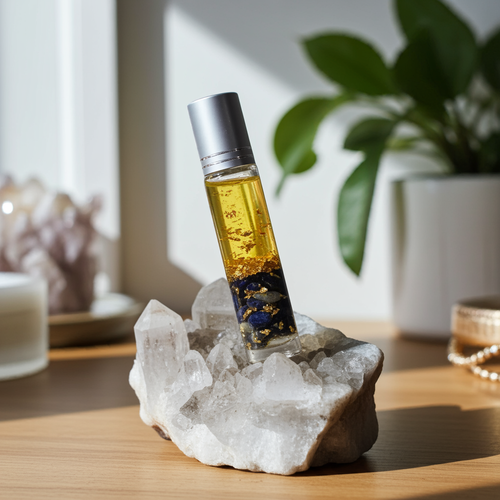 Wisdom Crystal Essential Oil Roller 