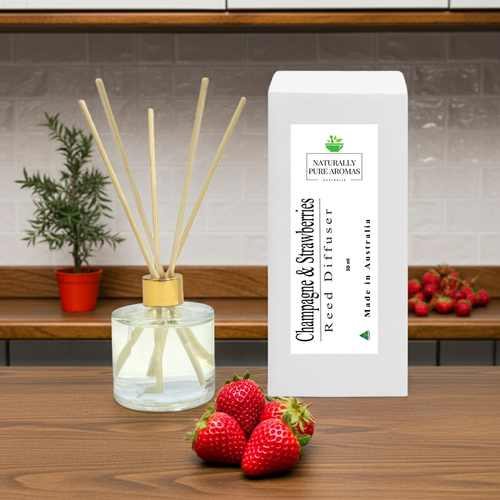 Champagne & Strawberries Mini Reed Diffuser 50 ML