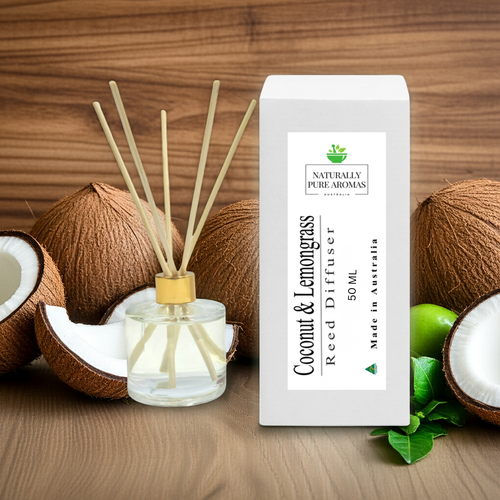 Coconut & Lemongrass Mini Reed Diffusers 50 ML