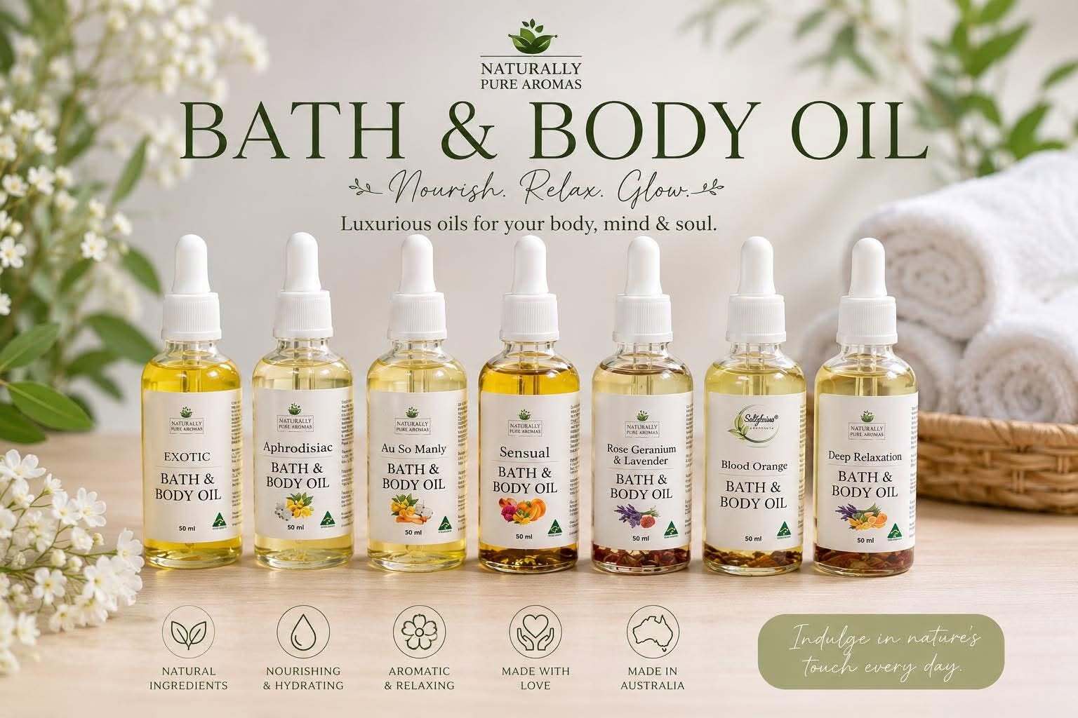 Bath & Body Oils