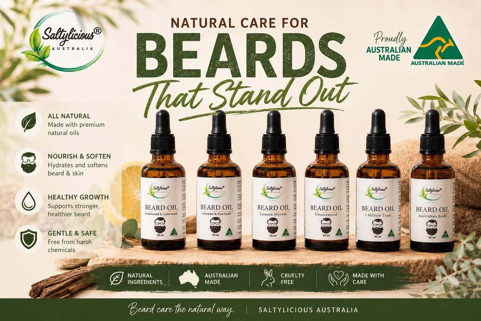 Beard Oil Range 