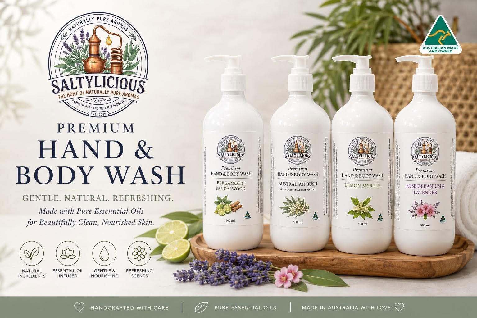 Premium Body Wash Range 