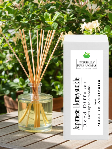 Japanese Honey Suckle Reed Diffuser 200 ML - Saltylicious® Bath Body ...