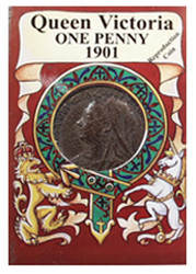 Reproduction Coin - Victorian - Penny - Packaged