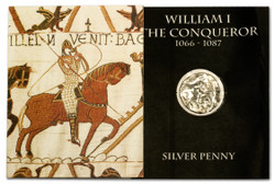 Reproduction Coin -  Anglo Saxon & Norman - William the Conqueror Penny - Packaged