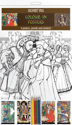 Colour-in Posters - Tudor - Henry VIII