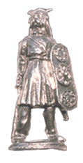Pewter Figures - Celtic - Male Warrior