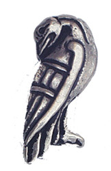 Pewter Badgepins - Celtic - Tall Bird