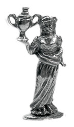 Pewter Figure - Roman - Lady