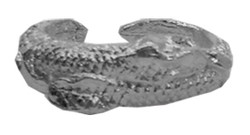 Children's Pewter Ring - Roman - Snake