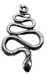 Pewter Pendant - Roman - Snake