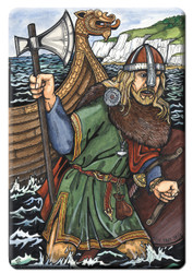 Flexible Rectangular Magnet - Viking - Warrior