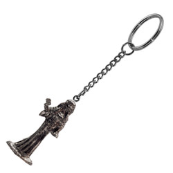 Pewter Keyring - Anglo Saxon & Norman - Lady