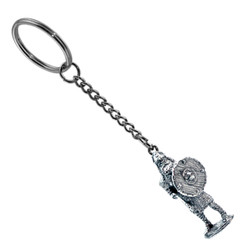 Pewter Keyring - Anglo Saxon & Norman - Soldier
