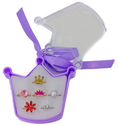 Childrens Jewellery - Crown Ring Set