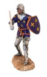 Resin Knight - Medieval - Knight with Fleur De Lys
