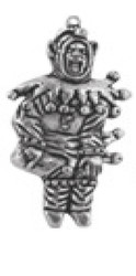 Pewter Pendant - Tudor - Jester