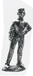 Pewter Figure - Victorian - Soldier