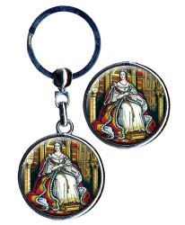 Double-sided Keyring - Victorian - Victoria's Coronation