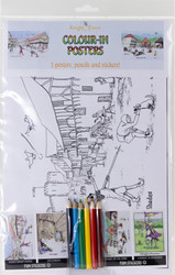 Colour-In Posters - Knight Time Image