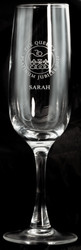 Champagne Flute Glass - Repeat Custom Design