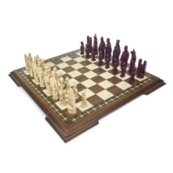 Westminster Abbey Burgundy & Ivory