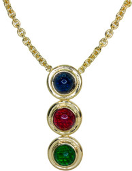 Roman Cabochon Necklace