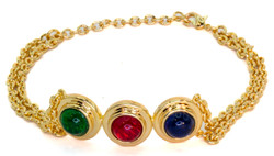 Roman Cabochon Bracelet
