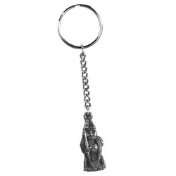 Pewter Keyring - Viking - Berserker