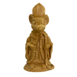 Church Mice - Bishop Mouse -   Light Wood