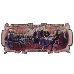 Cutout Magnets - American Revolution - Signing The Declaration of Independence