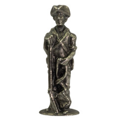 Individual Pewter Figure - American Revolution - Colonial Soldier