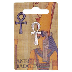 Pewter Badgepins - Egyptian - Ankh Packaging