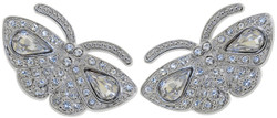Crystal Butterfly Earrings