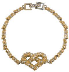 Bejewelled Tassel Bracelet