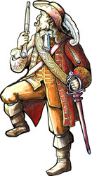 Cutout Magnets - Pirate - Wrecker Pirate