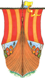 Cutout Magnets - Viking - Viking Longship