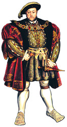 Cutout Magnets - Tudor - Henry VIII