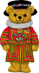 Cutout Magnets - Bear - Beefy Bear