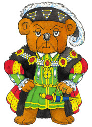 Cutout Magnets - Bear - Henry Bear