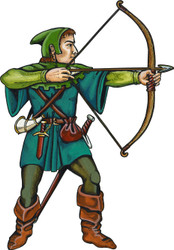 Cutout Magnets - Themed - Robin Hood